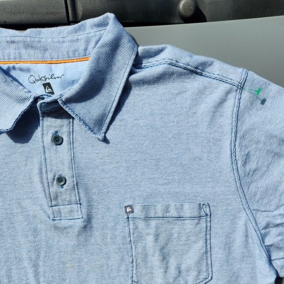 - Quicksilver SS pocketed Polo Shirt men's size XL - Picture 2 of 3